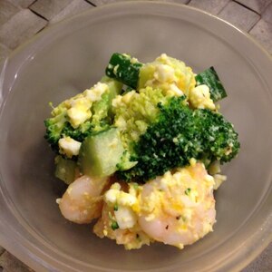 デパ地下みたいな エビとブロッコリーのサラダ レシピ 作り方 By ミルク白うさぎ 楽天レシピ